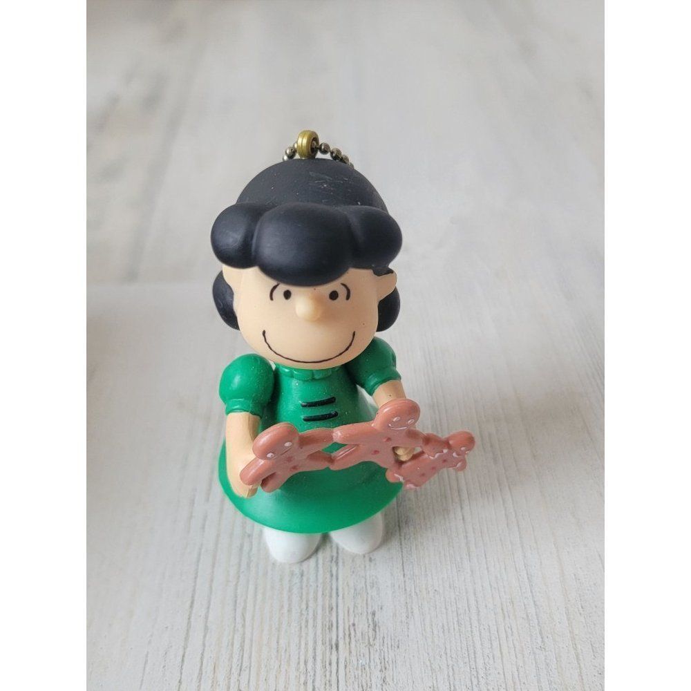 Lucy Snoopy gingerbread man ornament Xmas decor